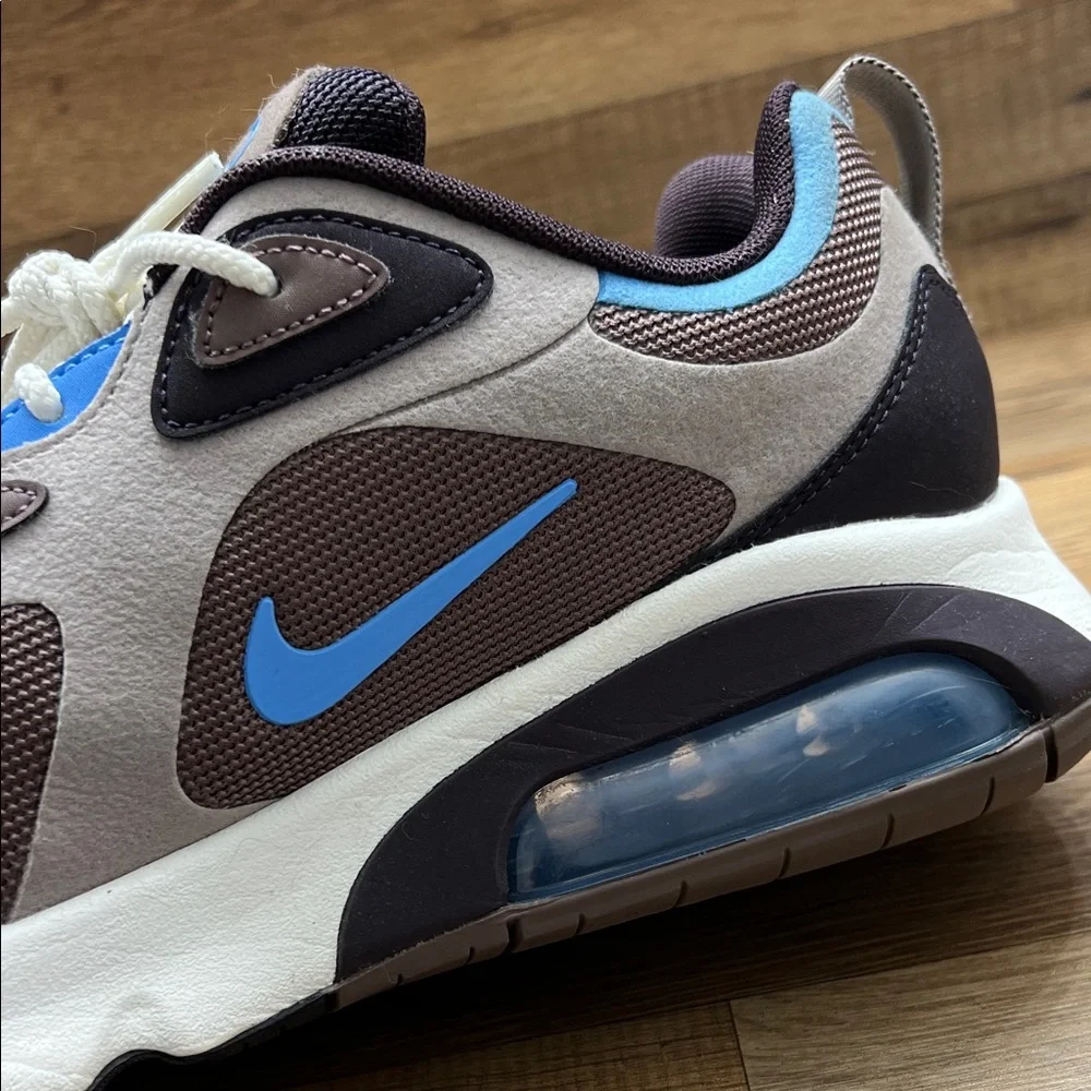 Nike Air Max Sneakers in Brown, Black, and Blue